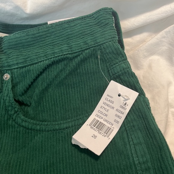 NWT Pacsun Green Corduroy Pants - Picture 6 of 6